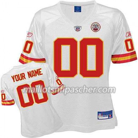Maillot Kansas City Chiefs Custom Blanc - Femme